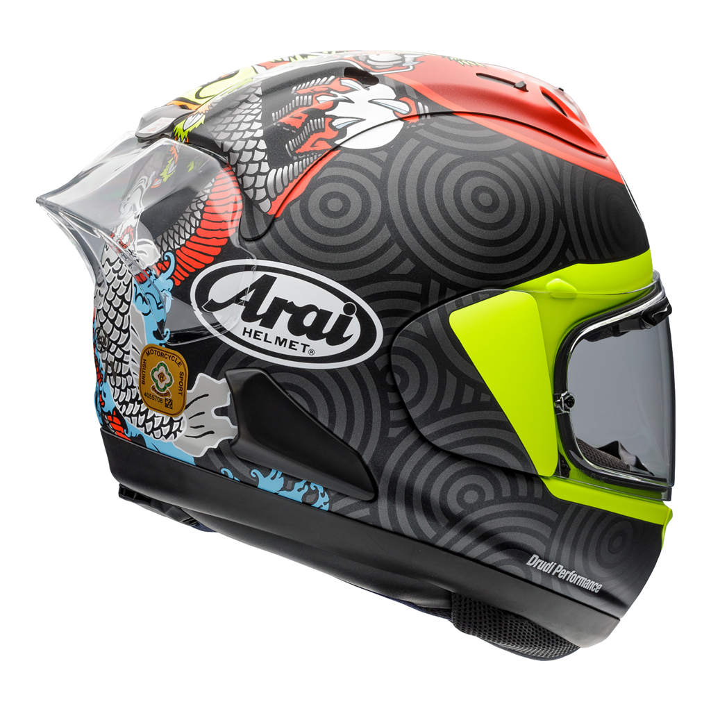 Arai RX-7V Evo Full Face Helemt - Tatsuki Replica