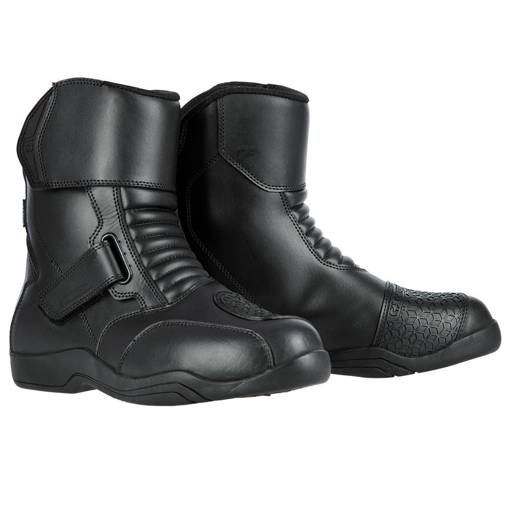 Oxford Delta Mens Waterproof Short Boots - Black