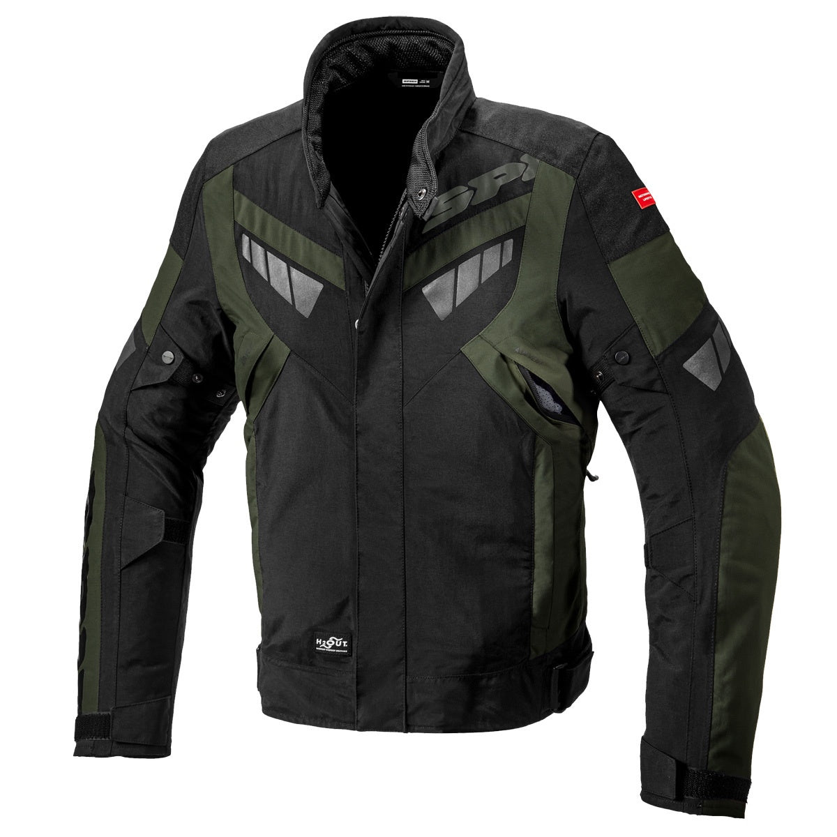 Spidi GB Freerider CE Textile Jacket - Black / Green