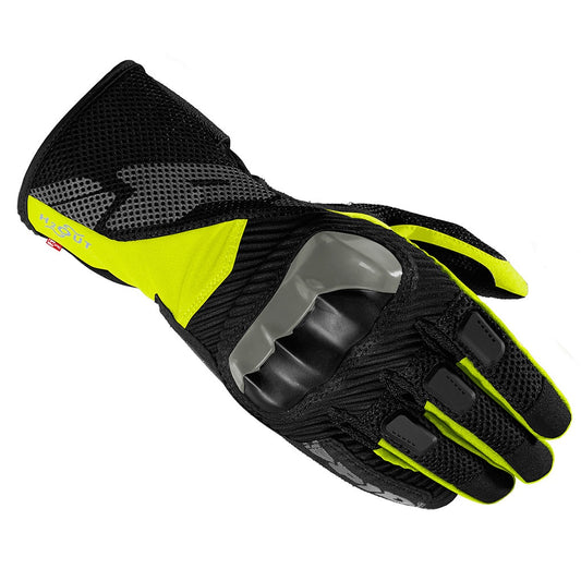 Spidi GB Rainshield Waterproof Textile Gloves - Black / Yellow