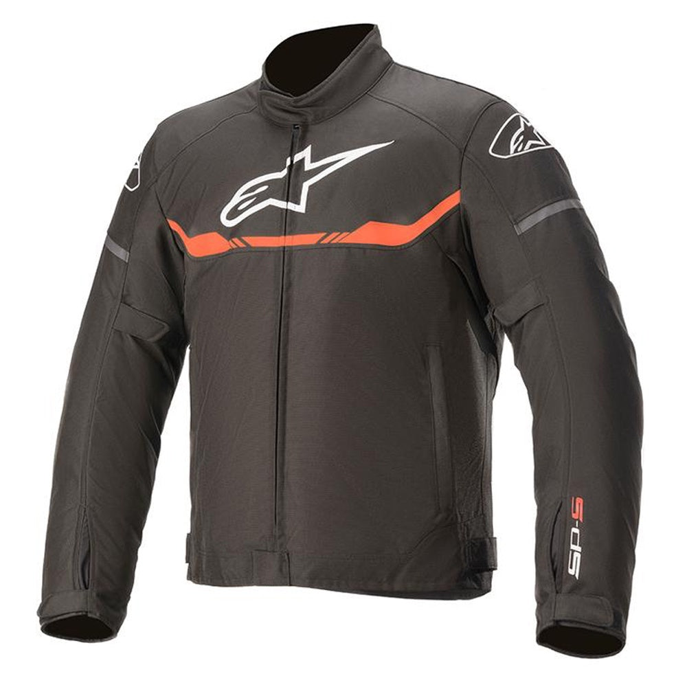 Alpinestars T-SPS Waterproof Jacket - Black / Red Fluo