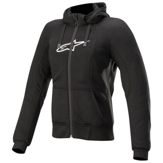 Alpinestars Stella Chrome Sports Ladies Hoodie - Black