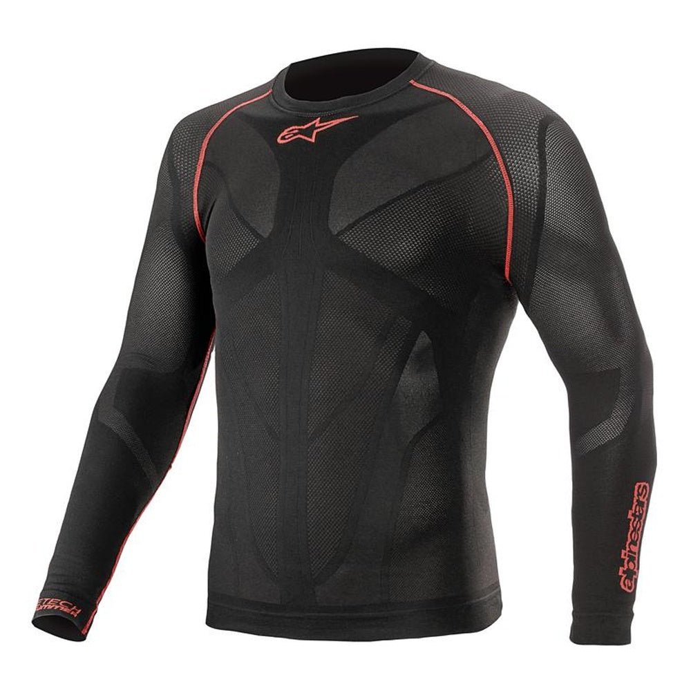 Alpinestars Ride Tech V2 Top Long Sleeve Summer - Black / Red