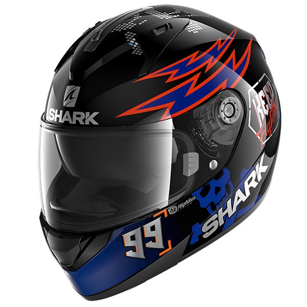 Shark Ridill Catalan Bad Boy KBO - Black / Blue / Orange .