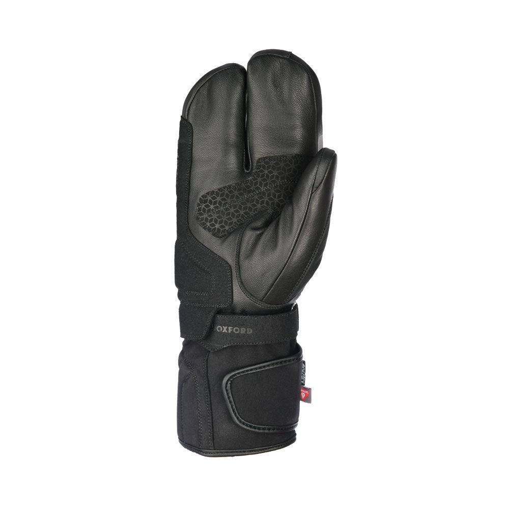 Oxford Polar 1.0 Mens Waterproof Gloves - Black / Fluo