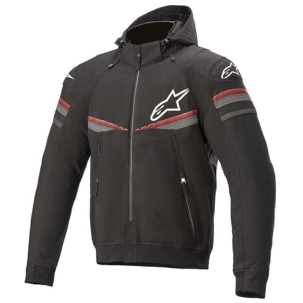 Alpinestars Sektor v2 Tech Hoodie - Black / Bright Red