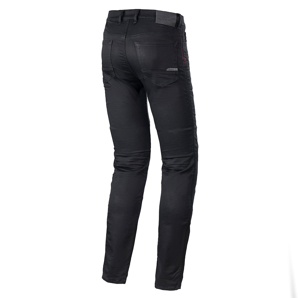 Alpinestars Cerium Tech-Stretch Denim Riding Jeans - Black Rinse