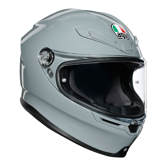 AGV K6 Full Face Helmet - Solid Nardo Grey