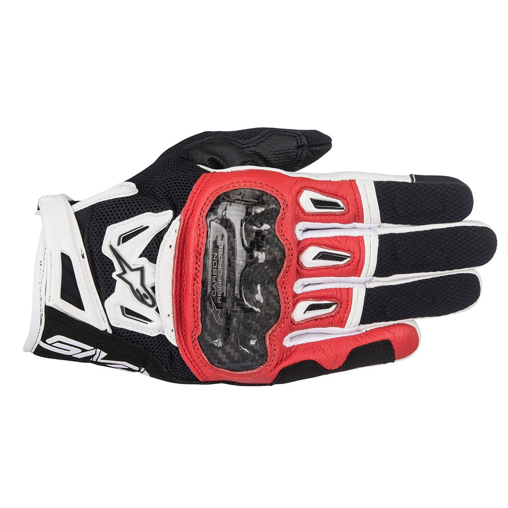 Alpinestars SMX-2 Air Carbon v2 Mesh Men's Gloves - Black / Red / White