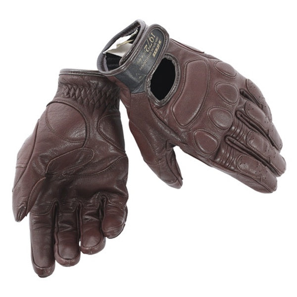 Dainese Blackjack Unisex Gloves 005 Dark Brown - Dark Brown