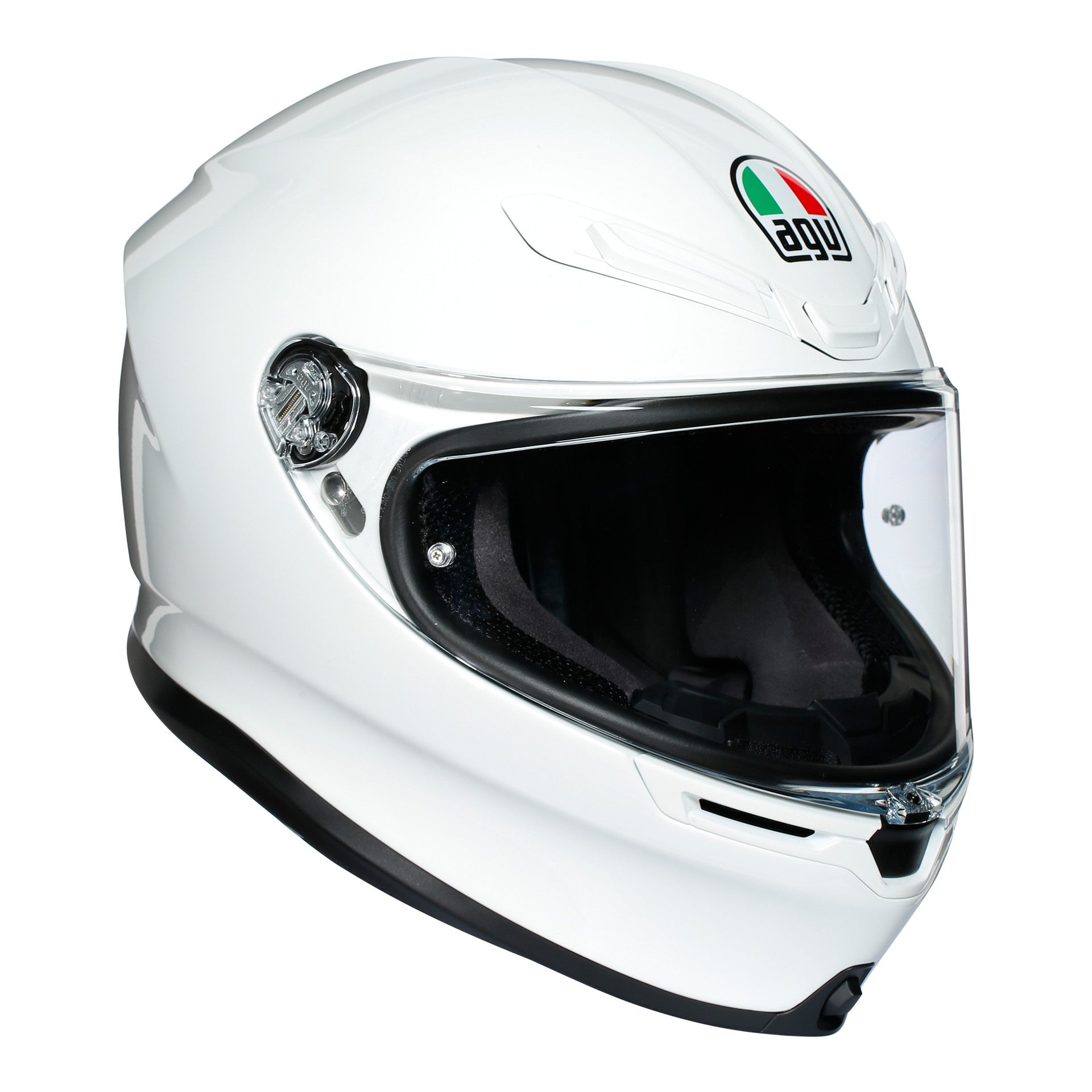 AGV K6 Full Face Helmet - Solid White