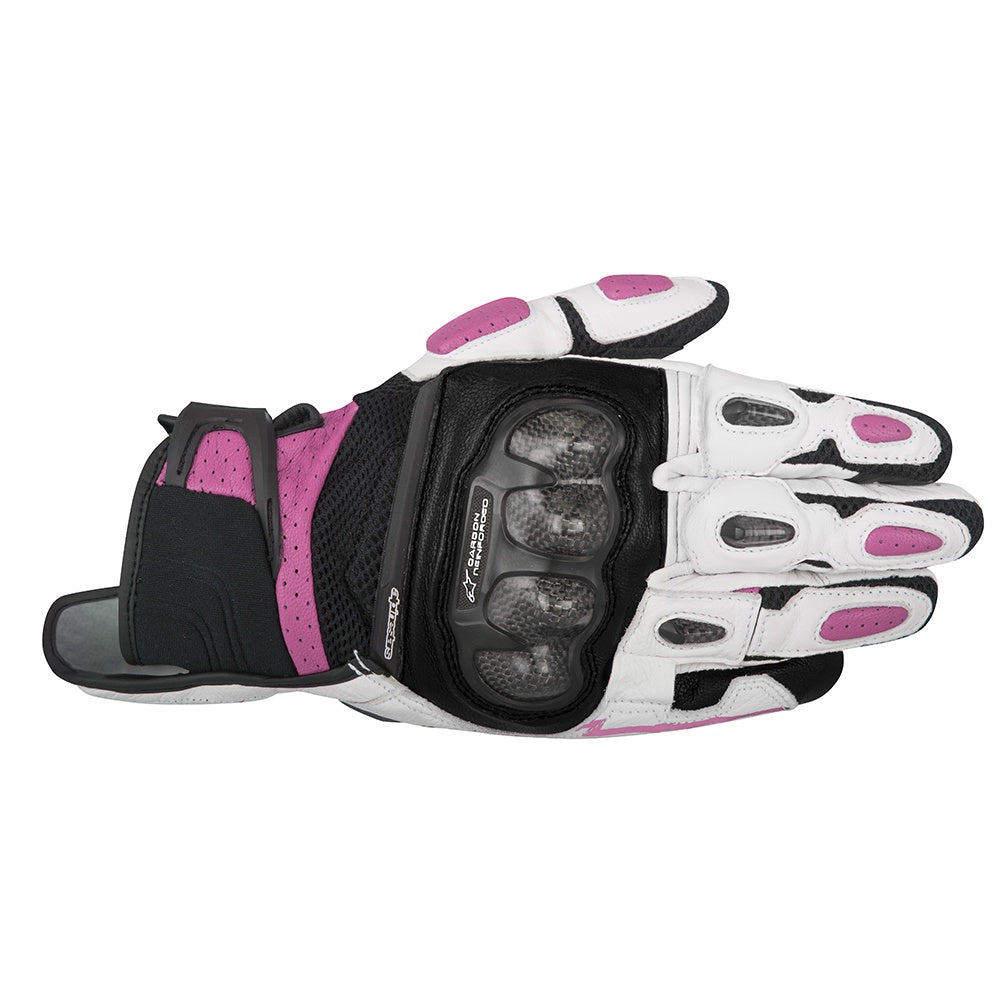 Alpinestars Stella SP-X Air Carbon Gloves - Fuschia / White