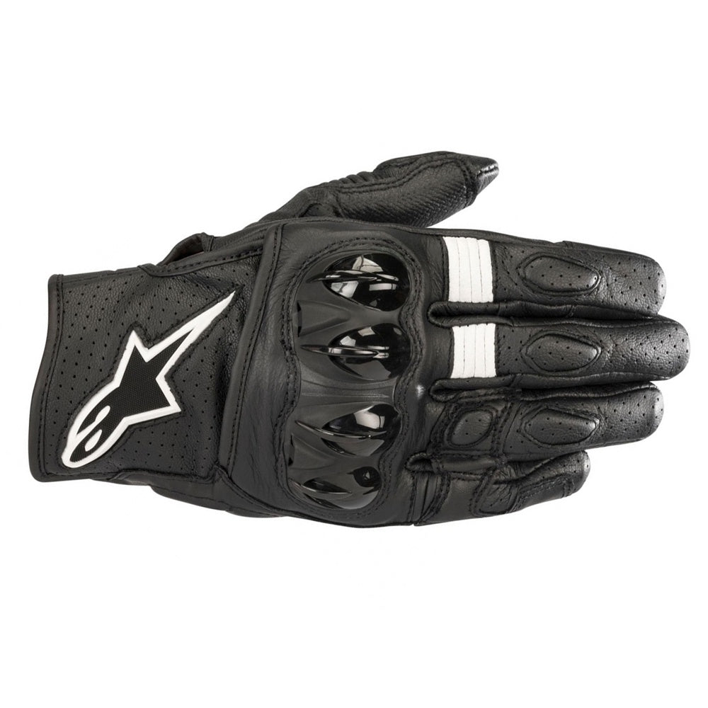 Alpinestars Celer V2 Short Leather Gloves - Black