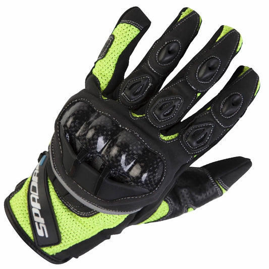 Spada Textile Gloves CE MX-Air - Fluo