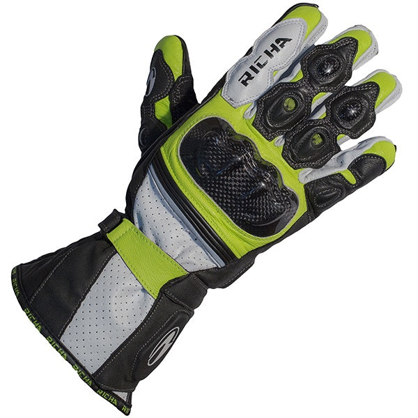 Richa Ravine Glove - Black / White / Yellow