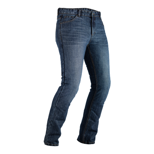 RST x Kevlar® Single Layer CE Mens Short Leg Jeans - Industrial Blue