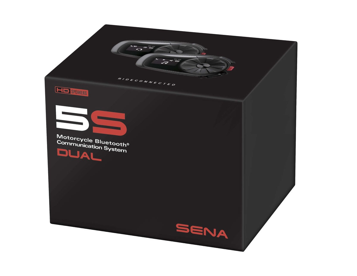 Sena 5S-10 Motorcycle Bluetooth Comm System Dual Pack