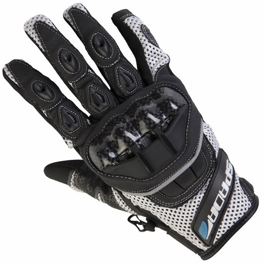 Spada Textile Gloves CE MX-Air - White