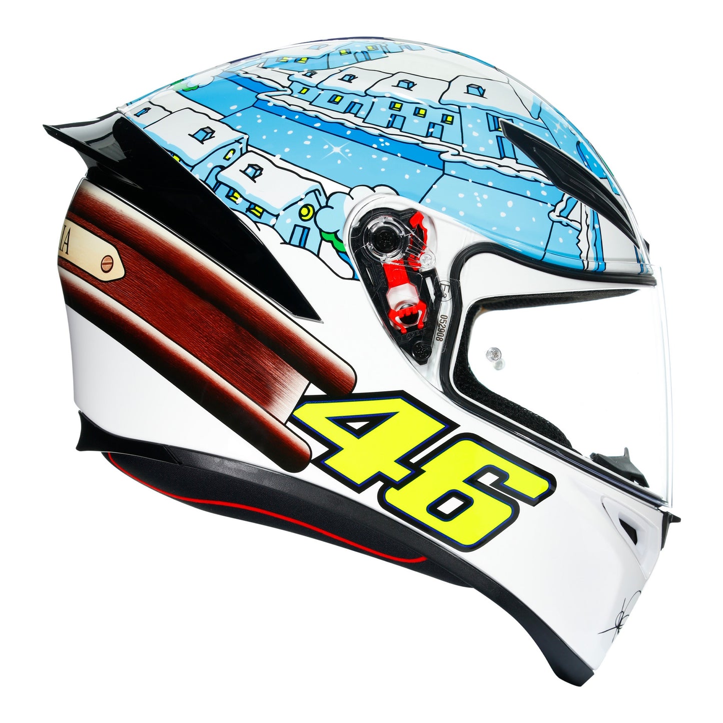 AGV K1 Rossi Winter Test 2017 - Replica