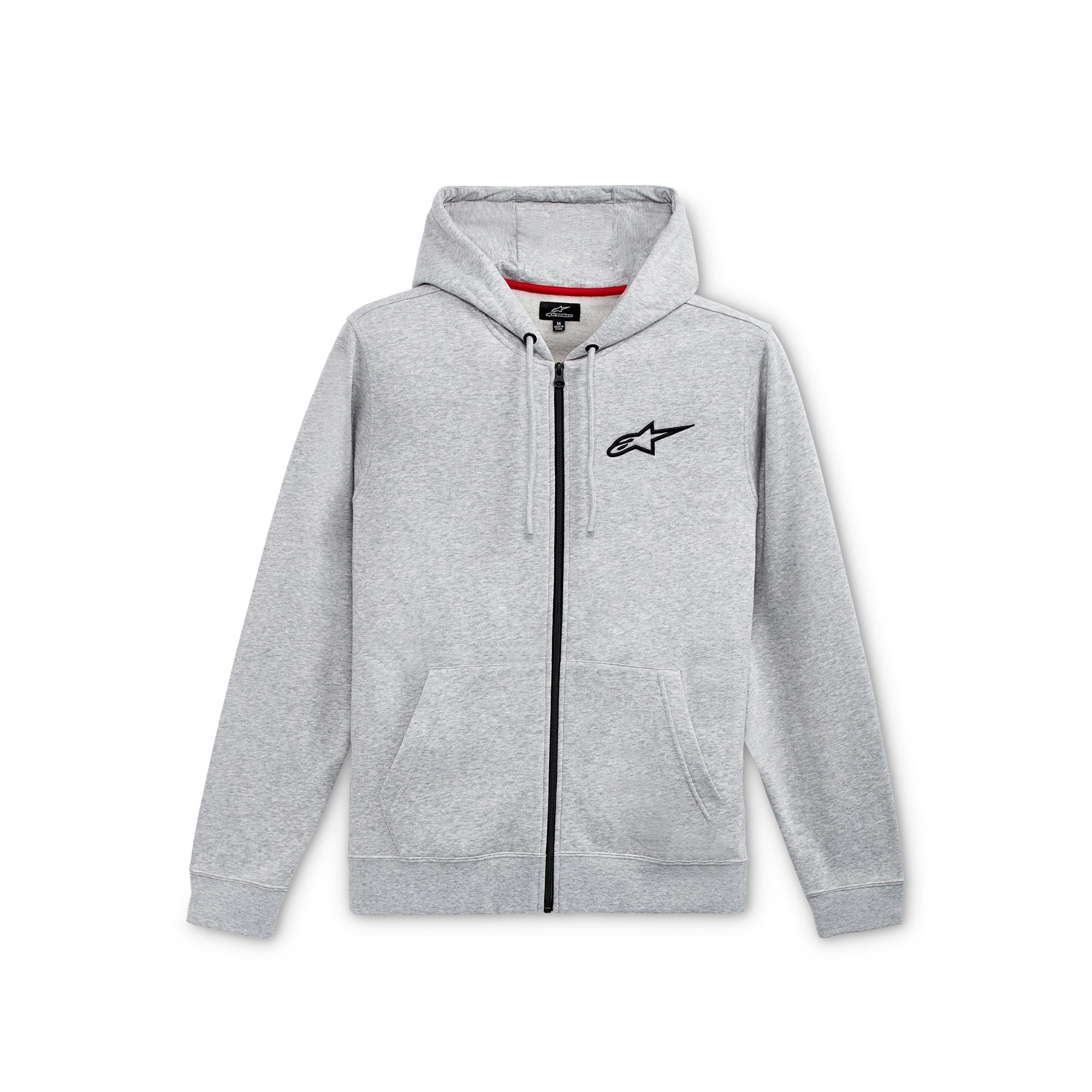 Alpinestars Ageless Chest Hoodie - Grey Heather / Black