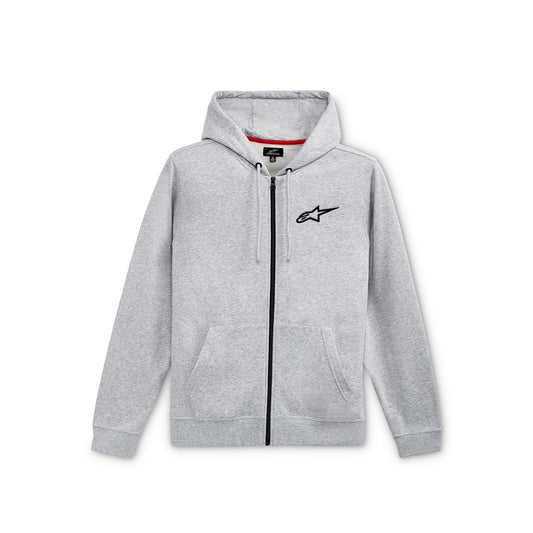 Alpinestars Ageless Chest Hoodie - Grey Heather / Black