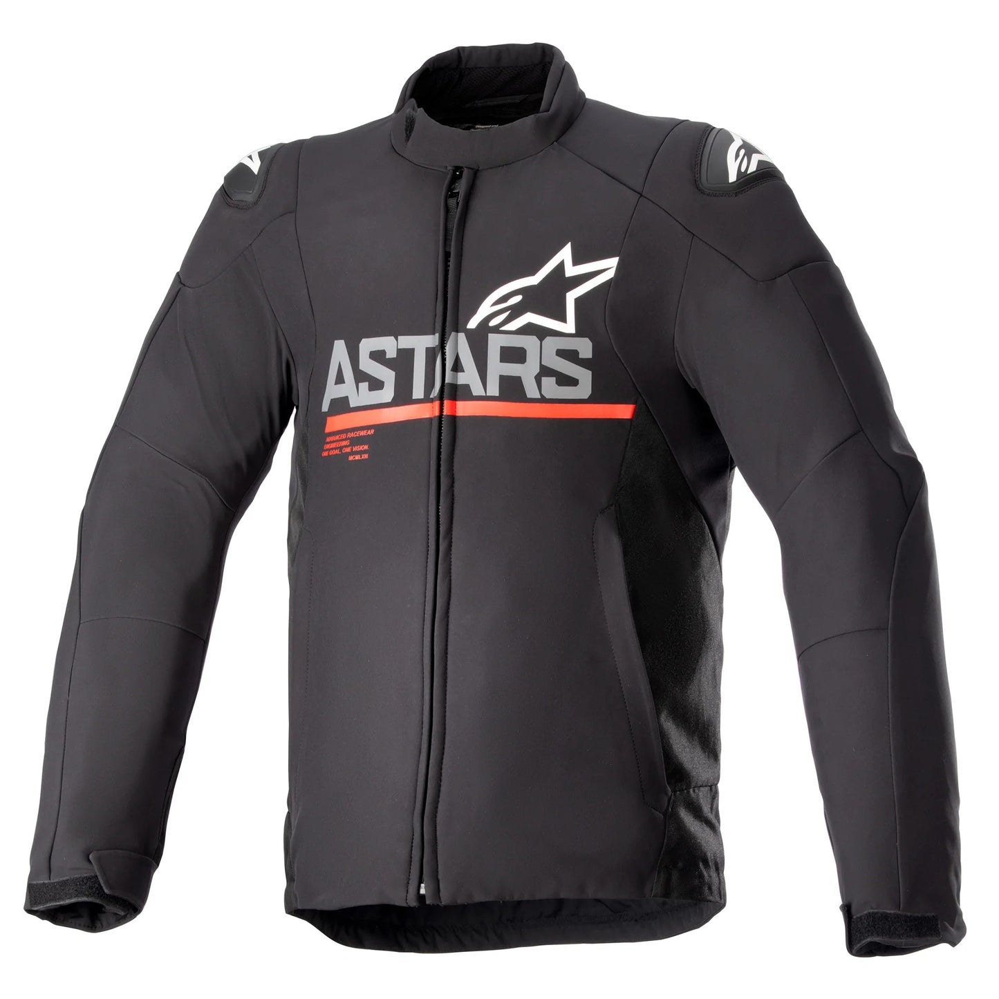 Alpinestars SMX Waterproof Jacket - Black / Dark Grey / Bright Red