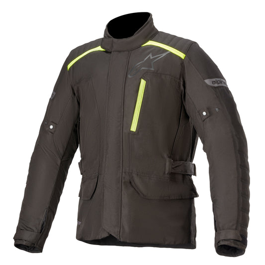 Alpinestars Gravity Drystar Jacket - Black / Yellow Fluo