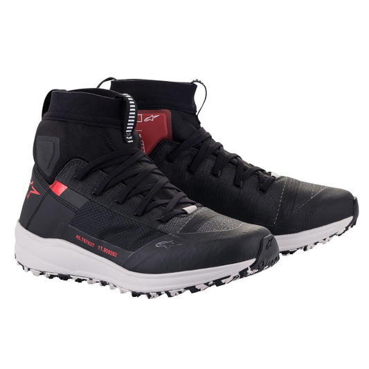 Alpinestars Speedforce Short Boots - Black / White / Red