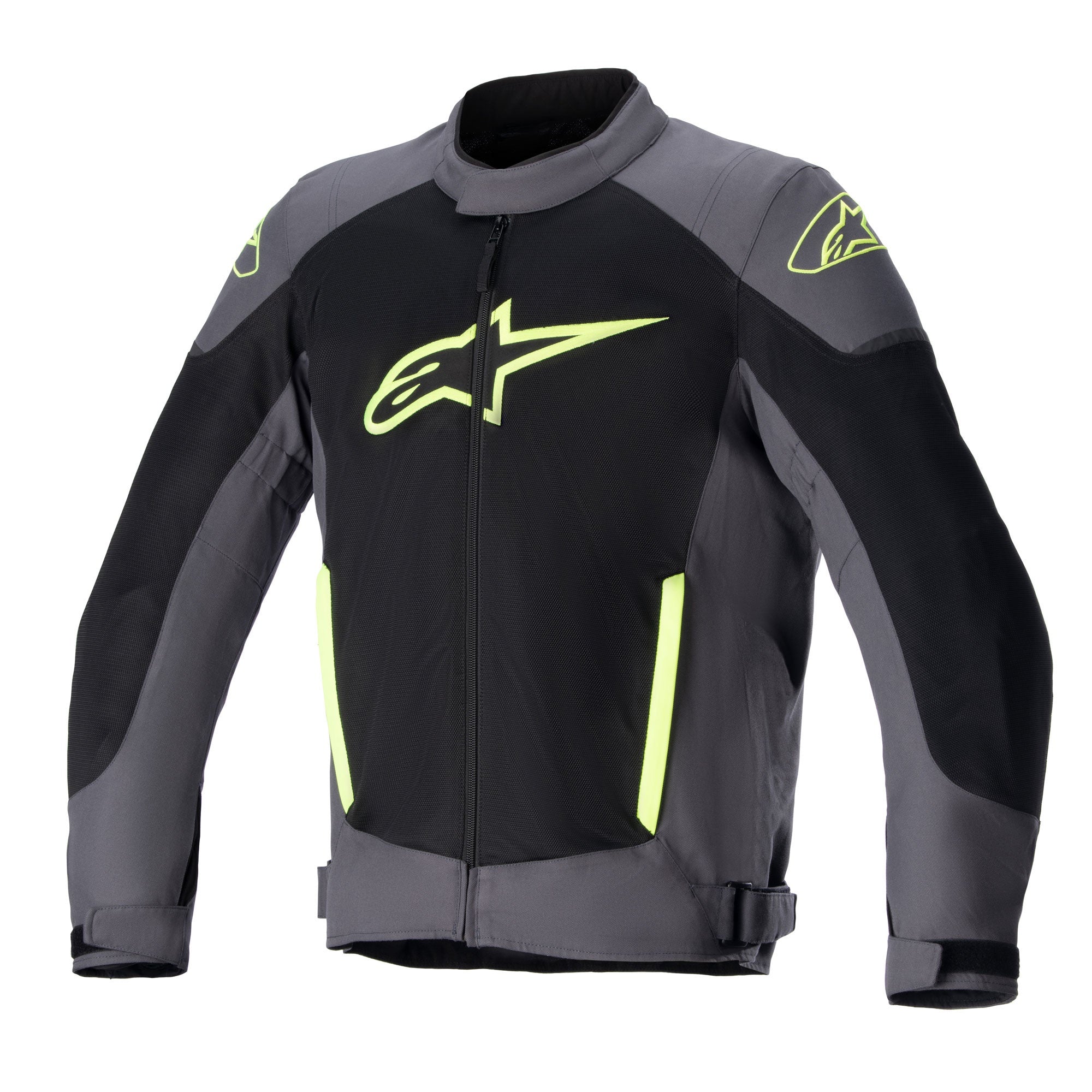 Alpinestars T Sp X Superair Jacket - Tar Grey / Black / Yellow Fluo