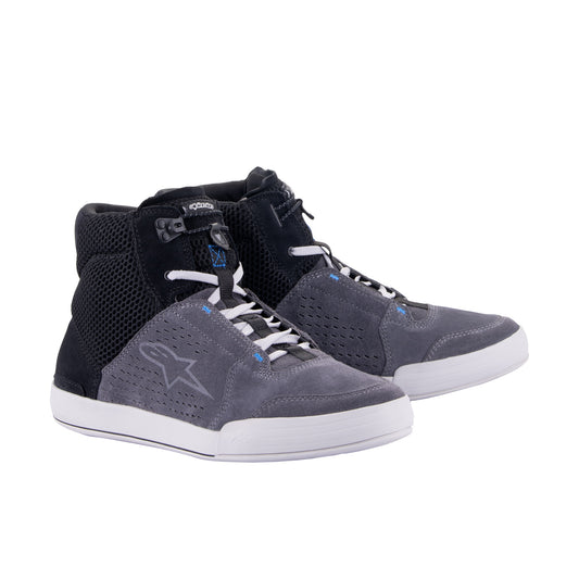 Alpinestars Chrome Air Riding Shoes - Black / Cool Grey / Blue