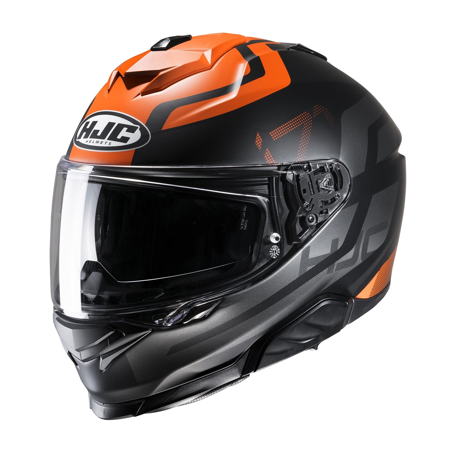 HJC I71 Enta Full Face Helmet - Orange / Black