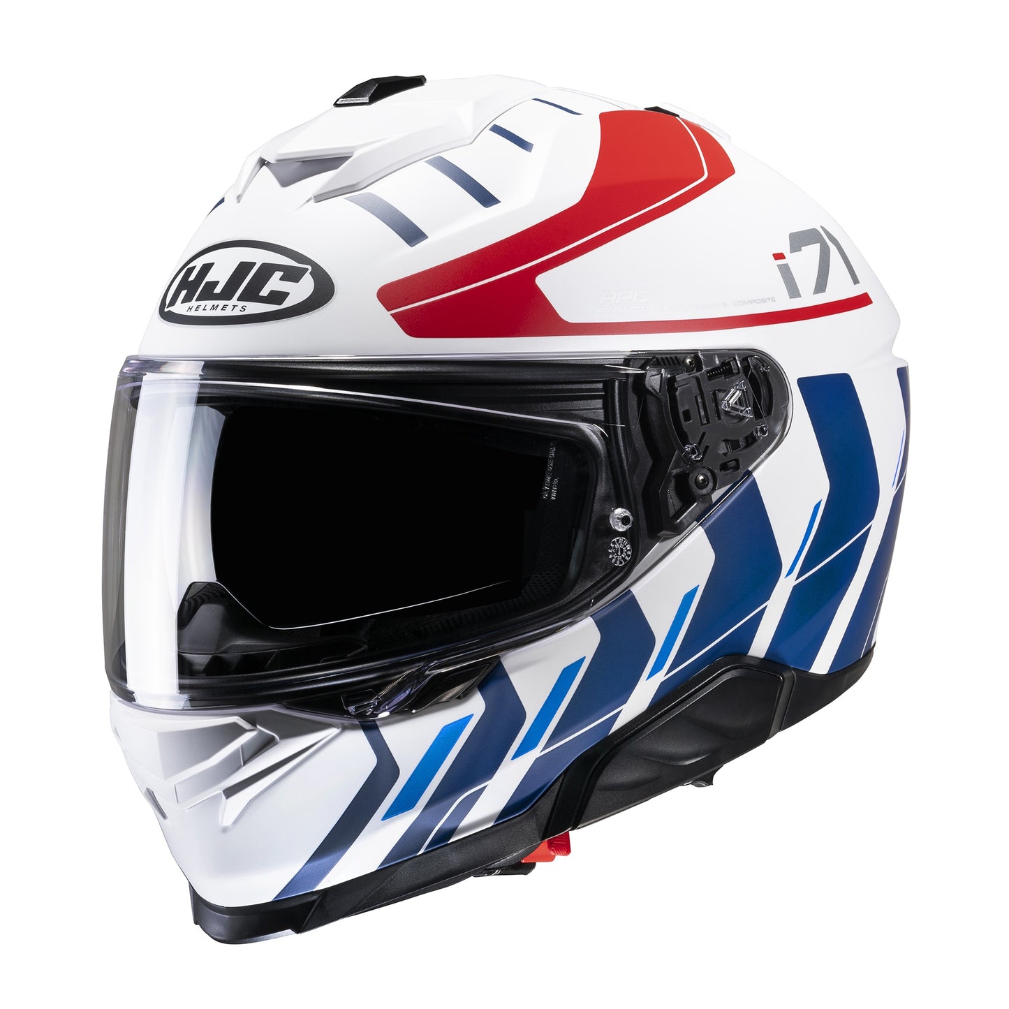 HJC I71 Simo Full Face Helmet - White / Red / Blue