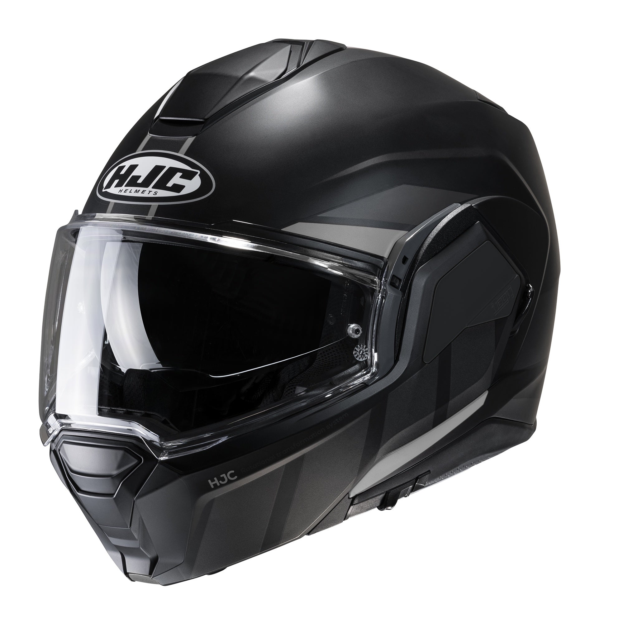 HJC I100 Beis Modular Flip Front Helmet - Black