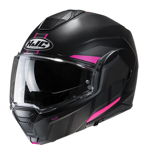 HJC I100 Beis Modular Flip Front Helmet - Pink