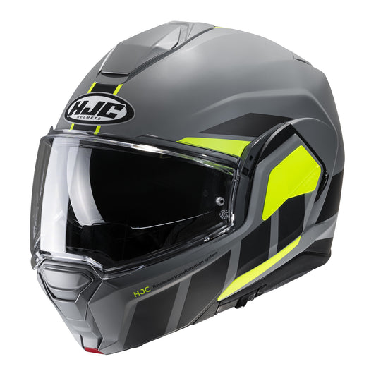 HJC I100 Beis Modular Flip Front Helmet - Yellow