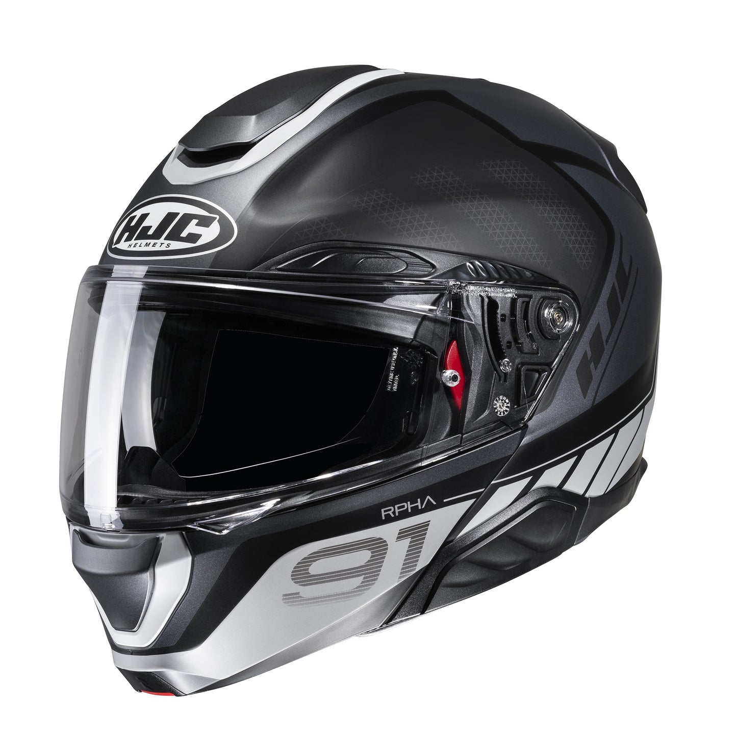 HJC RPHA 91 Rafino Flip Front Helmet - Black