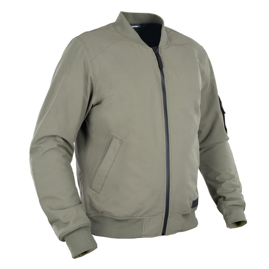 Oxford Bomber D2D Men's Laminated Jacket - Khaki