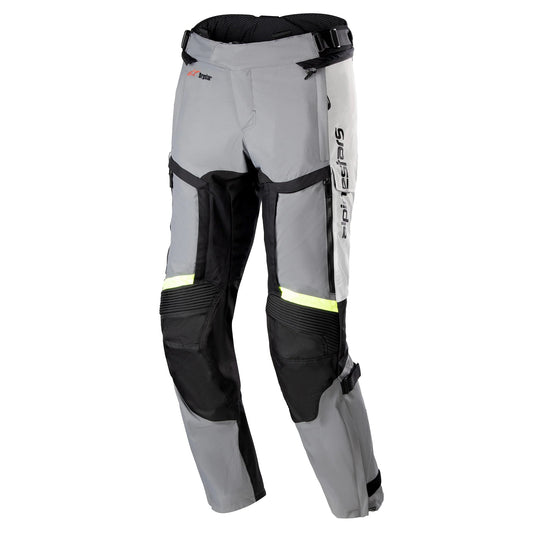 Alpinestars Bogota Pro Textile Drystar Pants - Ice Grey / Dark Grey / Yellow Fluo