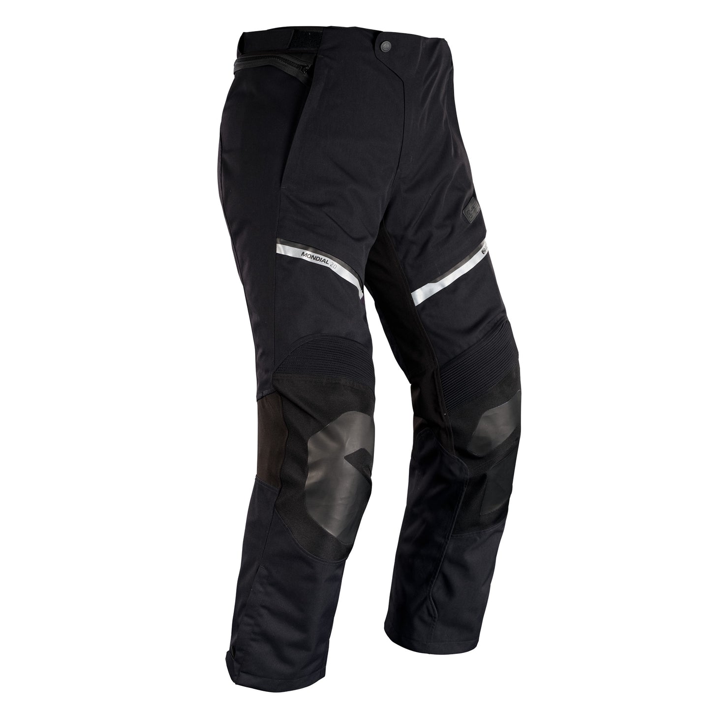 Oxford Mondial 2.0 Mens Textile Laminated Short Leg Pants - Tech Black