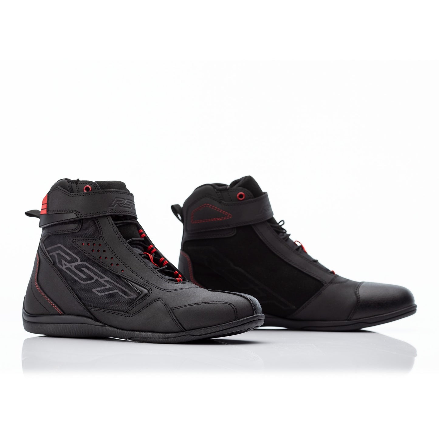 RST Frontier CE Mens Boots - Black / Red