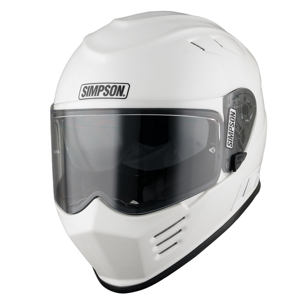 Simpson Venom 22.06 Full Face Helmet - Gloss White