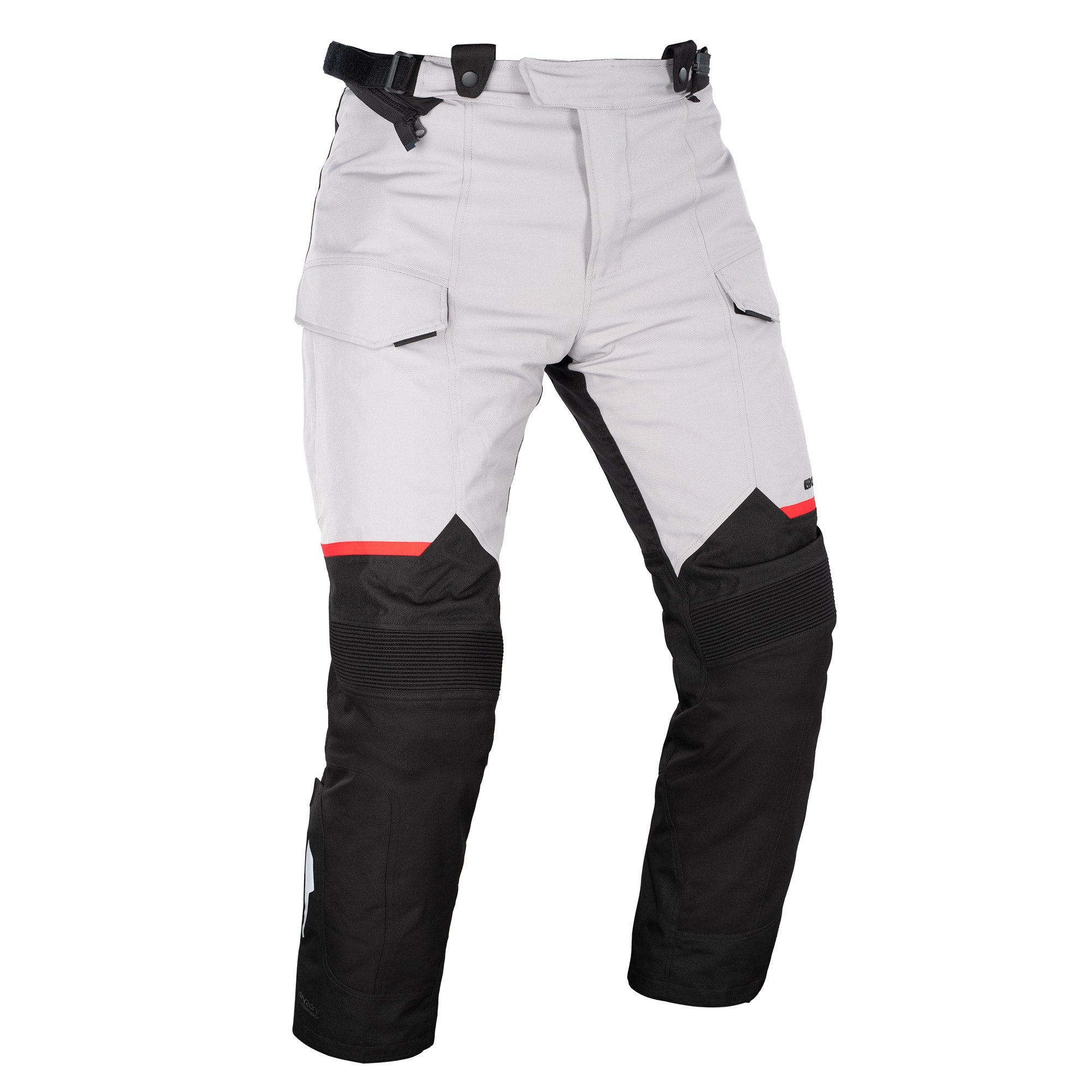 Oxford Calgary 2.0 D2D Mens Regular Leg Pants - Silver / Black