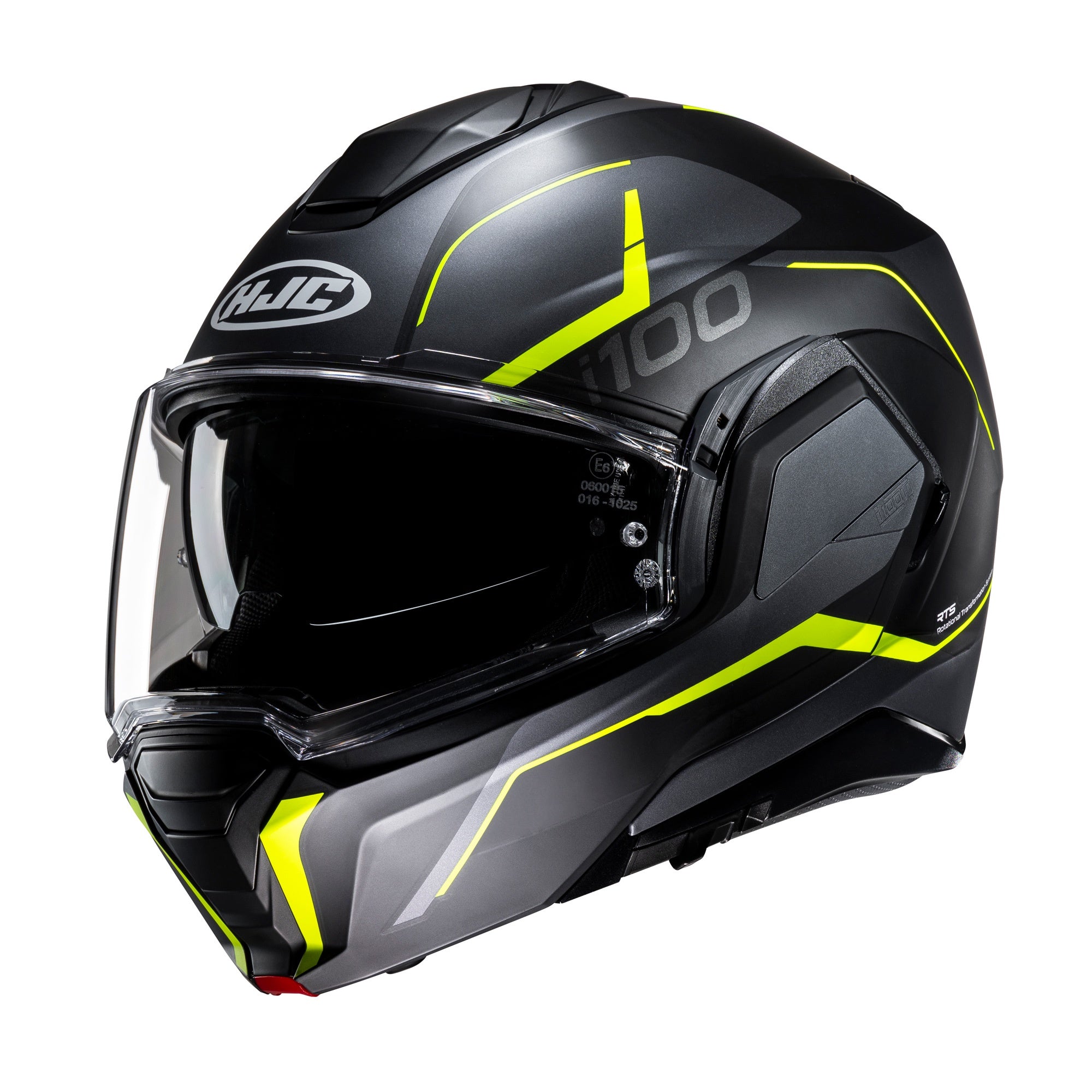 HJC I100 Lorix Modular Flip Front Helmet - Yellow