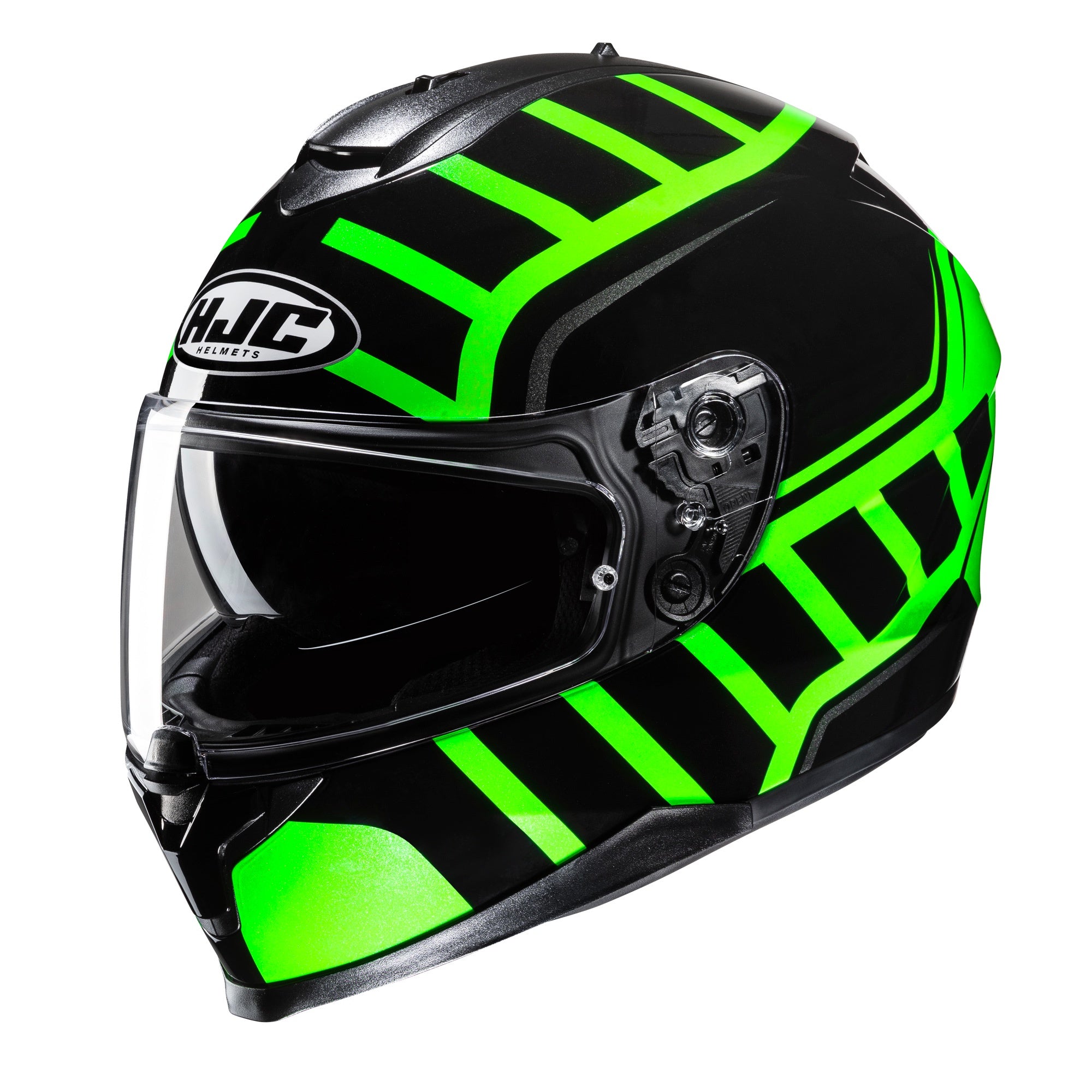 HJC C70N Holt Full Face Helmet - Green