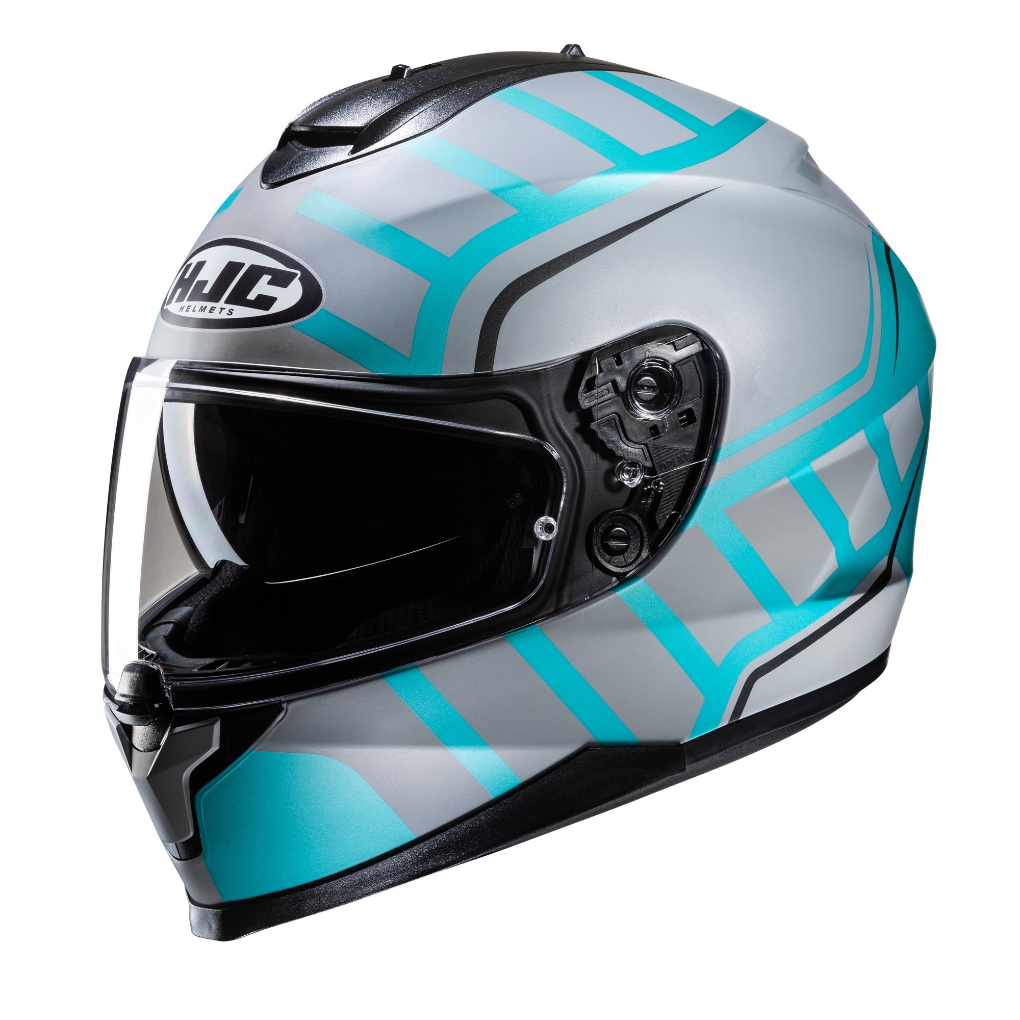 HJC C70N Holt Full Face Helmet - White / Blue