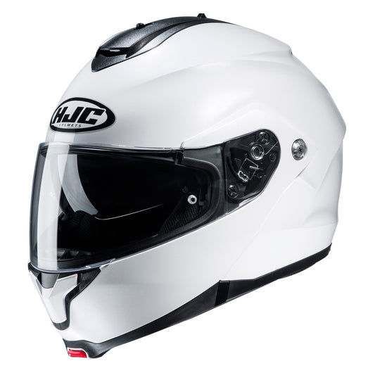 HJC C91N Flip Front Helmet - Pearl White