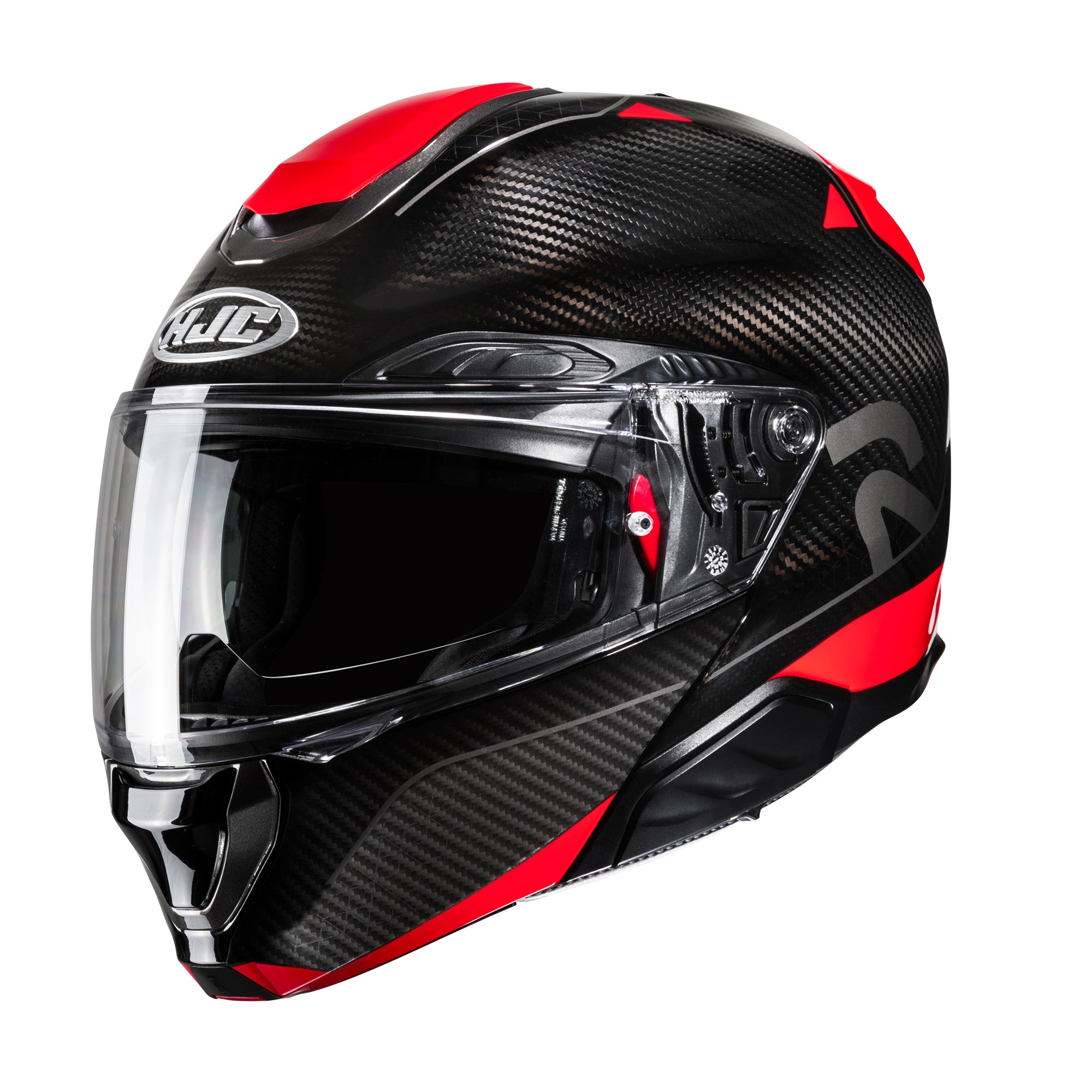 HJC RPHA 91 Noela Carbon Flip Front Helmet - Red