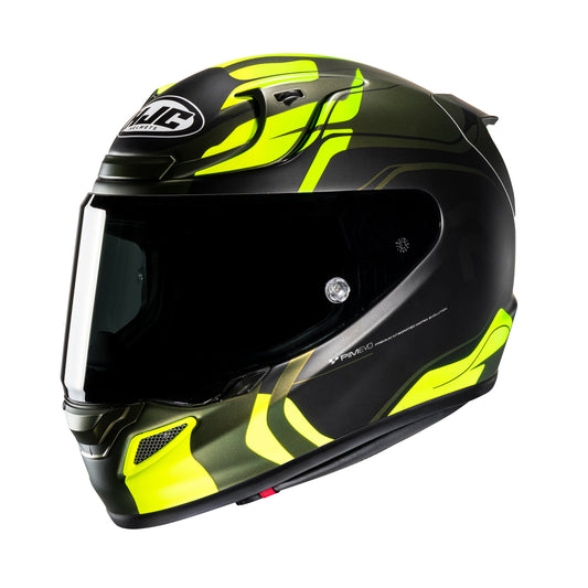 HJC RPHA 12 Lawin Full Face Helmet - Fluo Green / Black