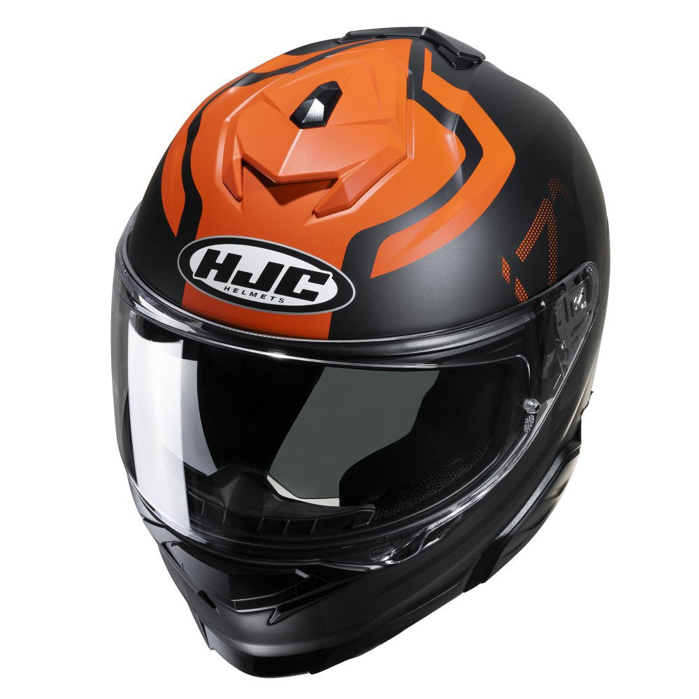 HJC I71 Enta Full Face Helmet - Orange / Black