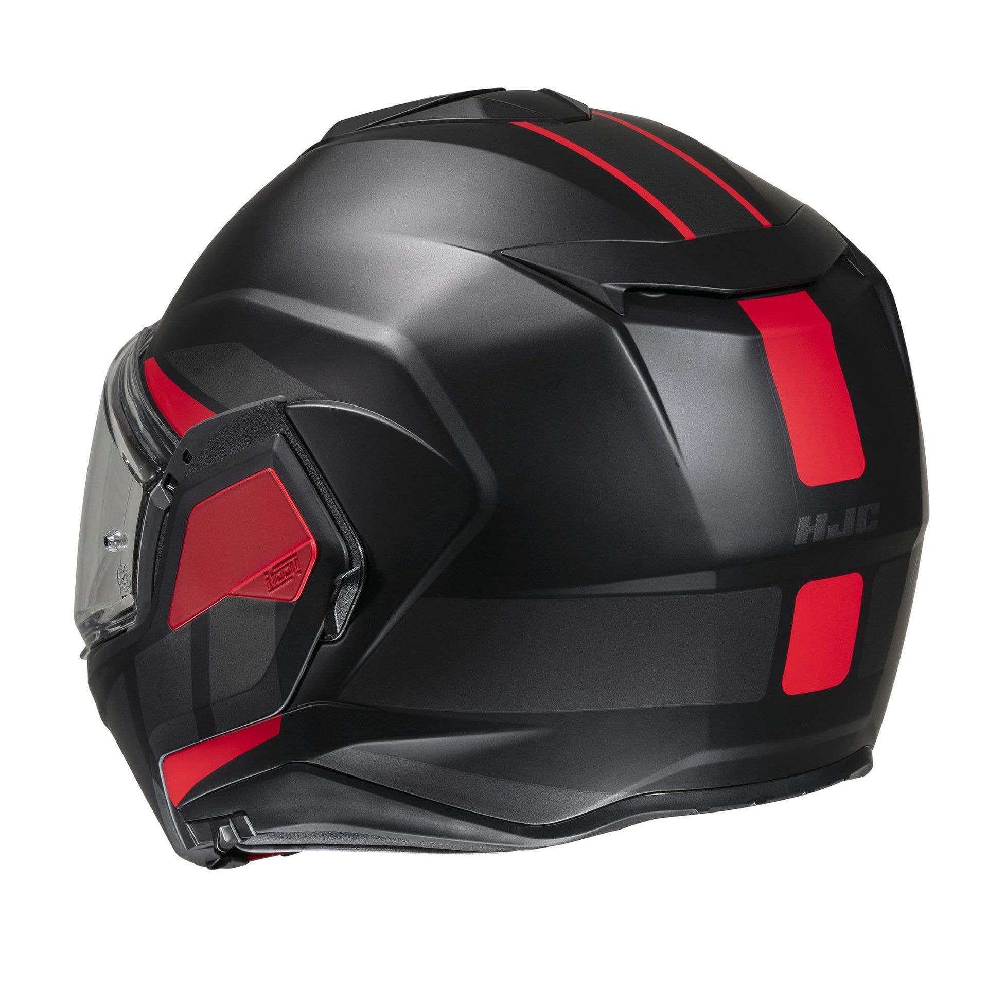 HJC I100 Beis Modular Flip Front Helmet - Red / Black